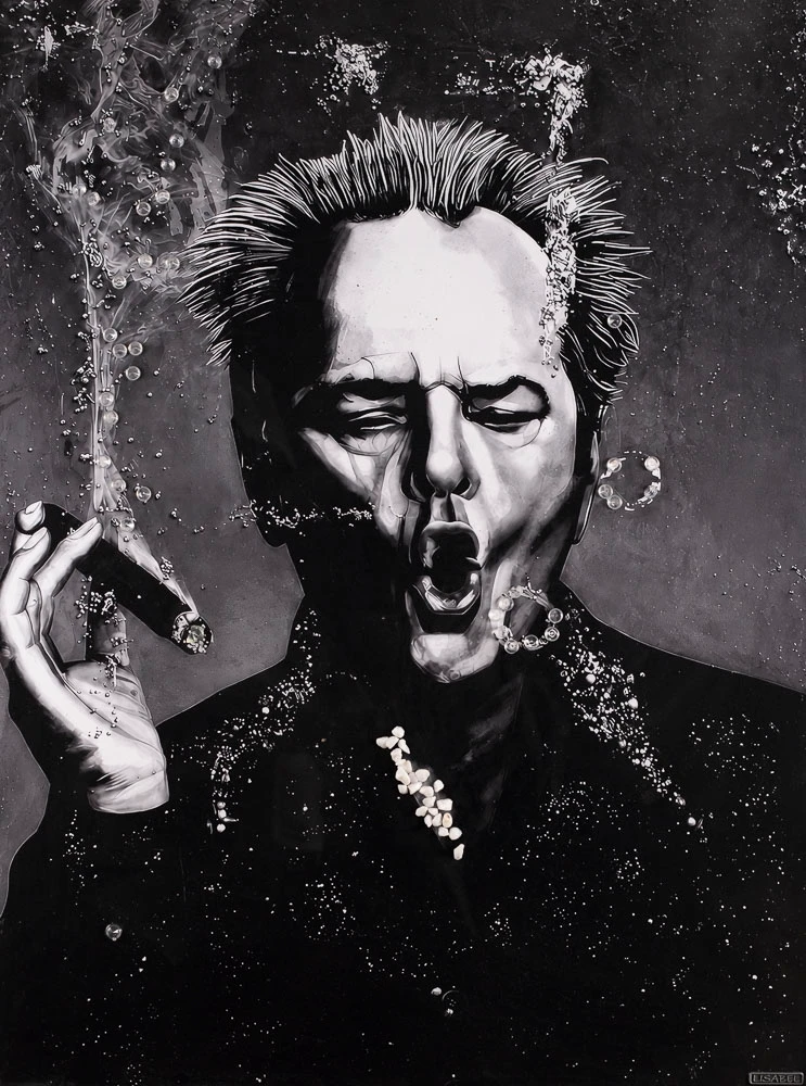 JACK NICHOLSON B/W REPRO