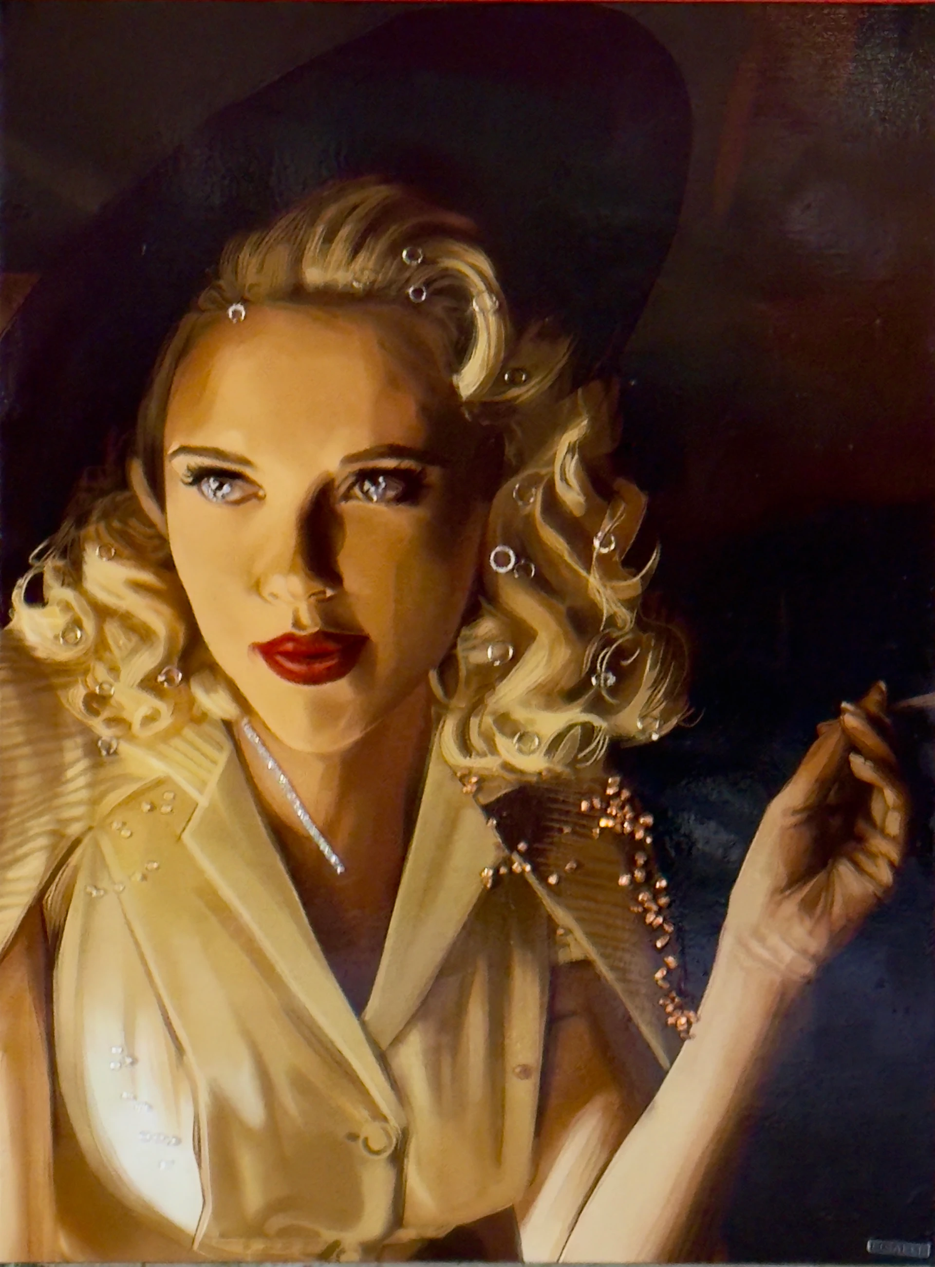  SCARLETT JOHANSSON RETRO REPRO