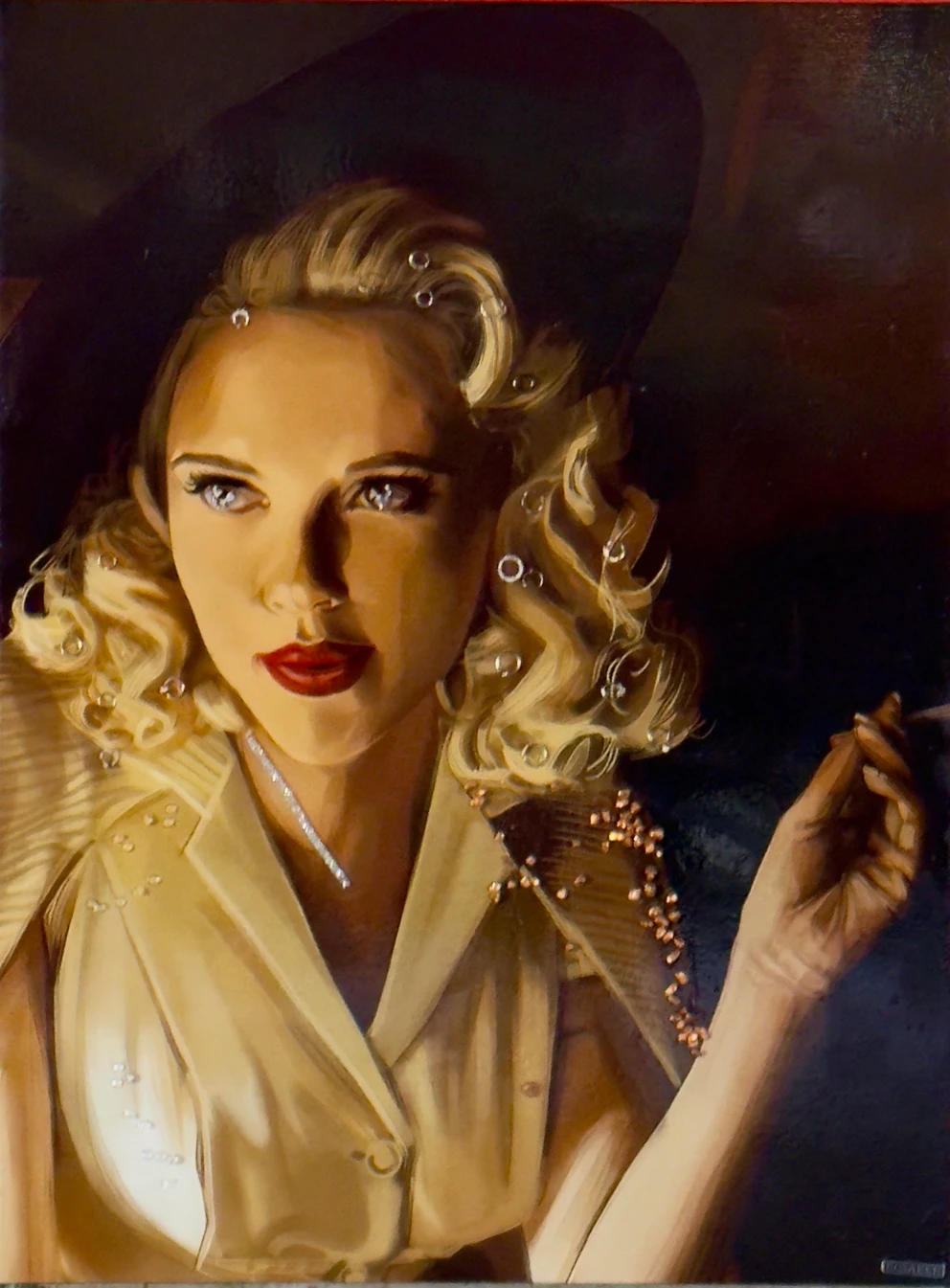  SCARLETT JOHANSSON RETRO REPRO