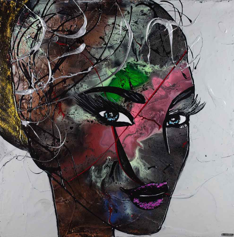 TETE EN COULEUR by Lisabel