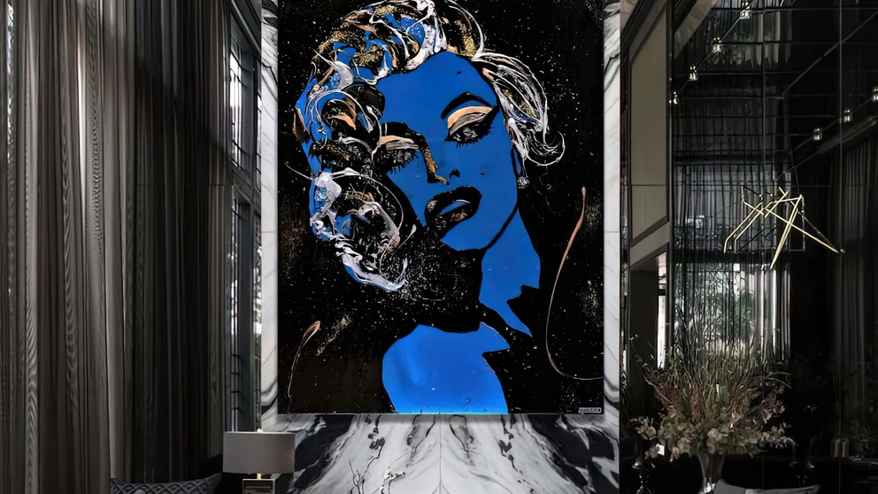 MARILYN MONROE BLUE